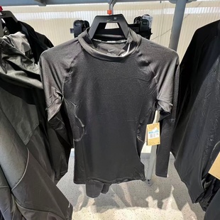 NIKE耐克男26春季速干弹力健身训练紧身衣运动长袖T恤 FB7909-010