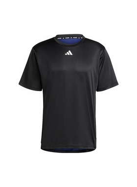 Adidas阿迪达斯短袖男新款跑步运动服圆领休闲T恤IB7915