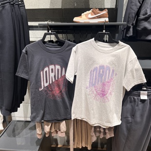 T恤IB7035 NIKE耐克女25夏季 百搭印花半袖 运动休闲短袖 051 新款