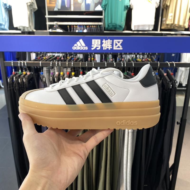 Adidas/阿迪达斯VL COURT BOLD女网球厚底德训鞋T头鞋板鞋IH3083