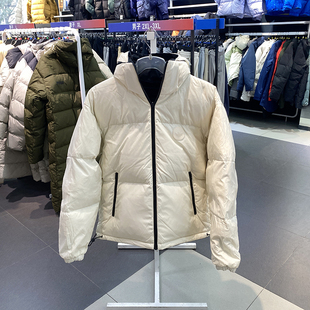 正品adidas/阿迪达斯三叶草冬季男子运动连帽羽绒服IR7254 HS7283