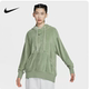 DV7825 耐克女子卫衣连帽刺绣小勾子运动休闲套头衫 386 NIKE 正品