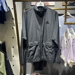 男子运动梭织速干休闲夹克外套 阿迪达斯新款 IT3954 Adidas 正品