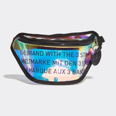 阿迪达斯三叶草女子斜挎镭射运动休闲单肩包 正品 Adidas GN2120