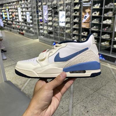 Jordan耐克男鞋AJ312白蓝红鸳鸯低帮篮球鞋HM3709-141