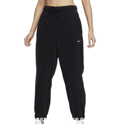 正品Nike/耐克冬新款女子摇粒绒宽松保暖休闲运动束脚长裤FB5579