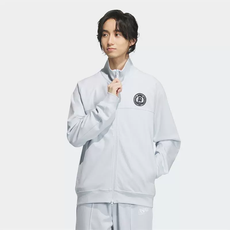 正品Adidas/阿迪达斯男子春季新款运动休闲立领夹克外套 JE3635