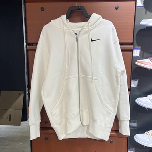 连帽运动加绒保暖外套 正品 耐克简约女子冬季 DQ5759 Nike DQ5472