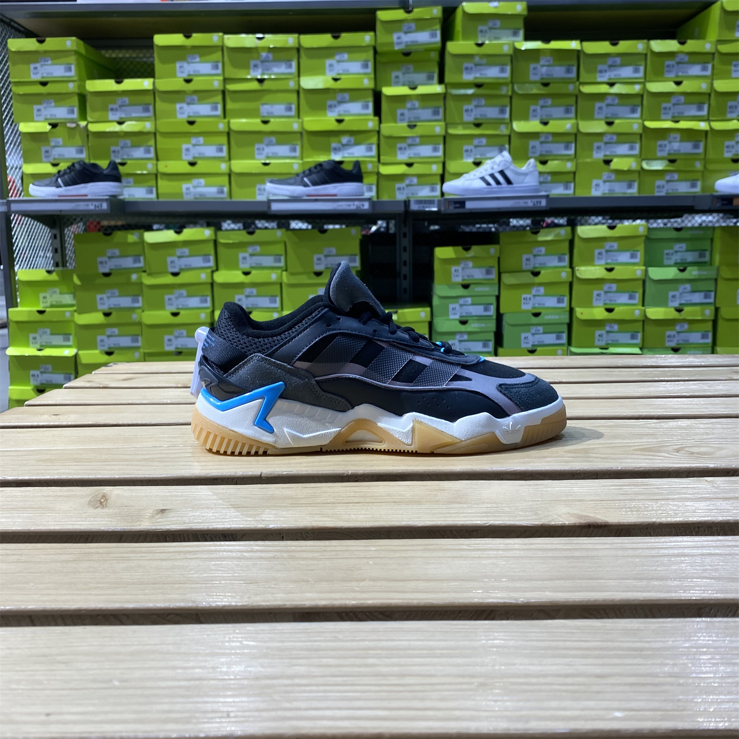 Adidas/阿迪达斯三叶草男女同款NITEBALL II运动休闲奶包鞋GZ3627