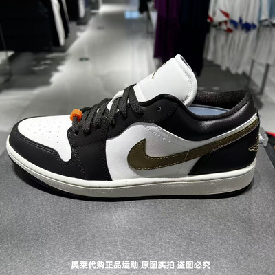 正品NIKE/耐克Air Jordan 1 Low AJ1女鞋低帮复古耐磨板鞋 DC0774