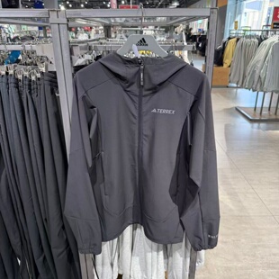 正品ADIDAS阿迪达斯TERREX外套男子梭织户外运动训练夹克JI5935