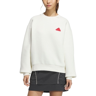 adidas阿迪达斯女子CWCREW针织运动卫衣JZ1641