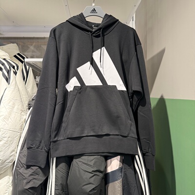 Adidas/阿迪达斯25春秋新款男子运动休闲连帽卫衣套头衫 IN6164