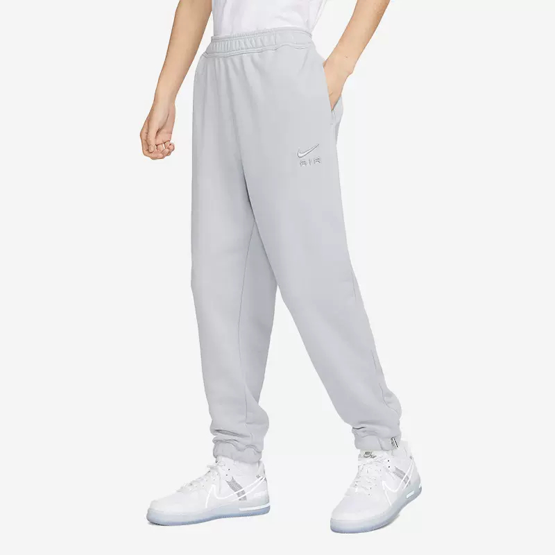 正品Nike/耐克灰色卫裤男裤春季运动休闲针织束脚长裤 DV9846-012