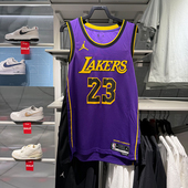 SW篮球背心DO9530 Nike耐克NBA湖人队詹姆斯男子球衣DRI FIT 508