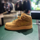 小麦色DJ9158 正品 200 Force 1轻便中帮运动休闲板鞋 Nike 耐克Air