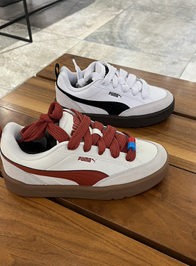 PUMA彪马板鞋男女同款24秋新款百搭小白鞋复古面包鞋休闲鞋397262