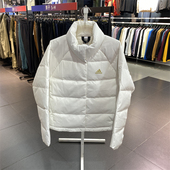 立领休闲保暖夹克外套 阿迪达斯女子羽绒服冬季 IK3195 Adidas 正品