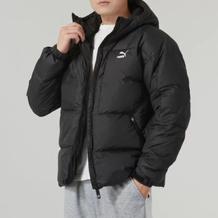 新款 正品 彪马男子冬季 简约连帽保暖运动休闲羽绒服623496 PUMA