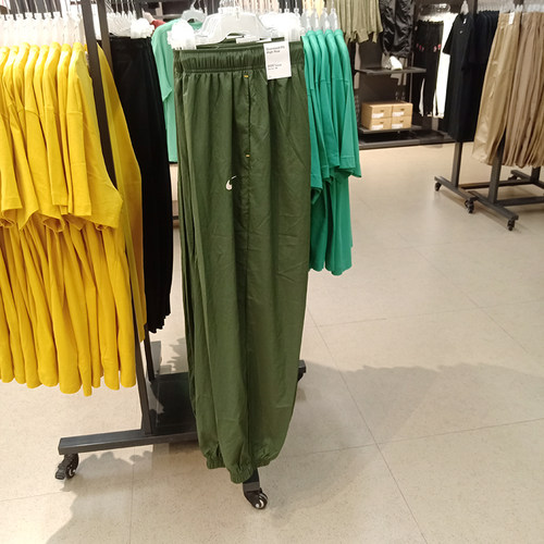 正品Nike/耐克女子简约百搭运动透气休闲束脚梭织长裤 FQ7008-306