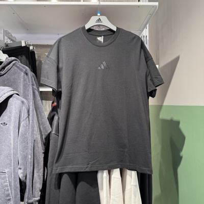 Adidas阿迪达斯男25夏新款圆领透气运动休闲百搭短袖T恤衫JY8565