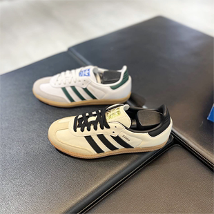 OG休闲鞋 正品 阿迪达斯三叶草春男女SAMBA ID0478 Adidas IE3437