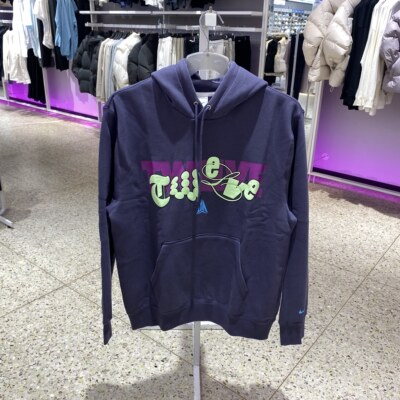 NIKE耐克男子连帽卫衣莫兰特加绒保暖篮球套头衫运动服FZ1039-573