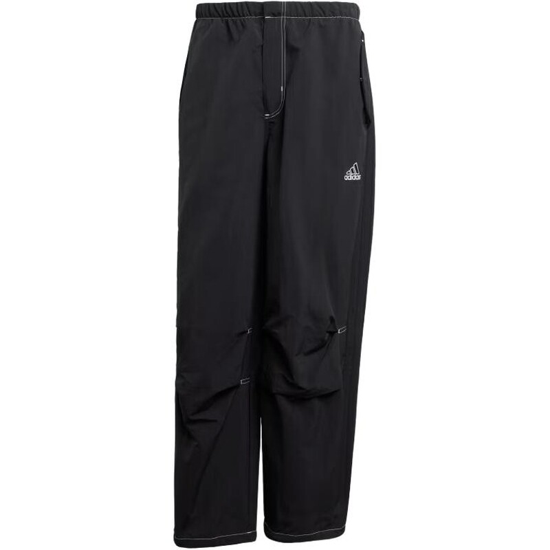 阿迪达斯男子2025春季新品运动休闲超宽松敞口大喇叭裤长裤JD5415