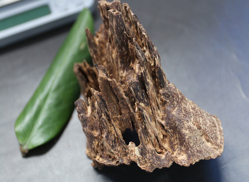 一品斋海南沉香吊口货莲花结原生态结油16.63克清闻凉，韵纯醇