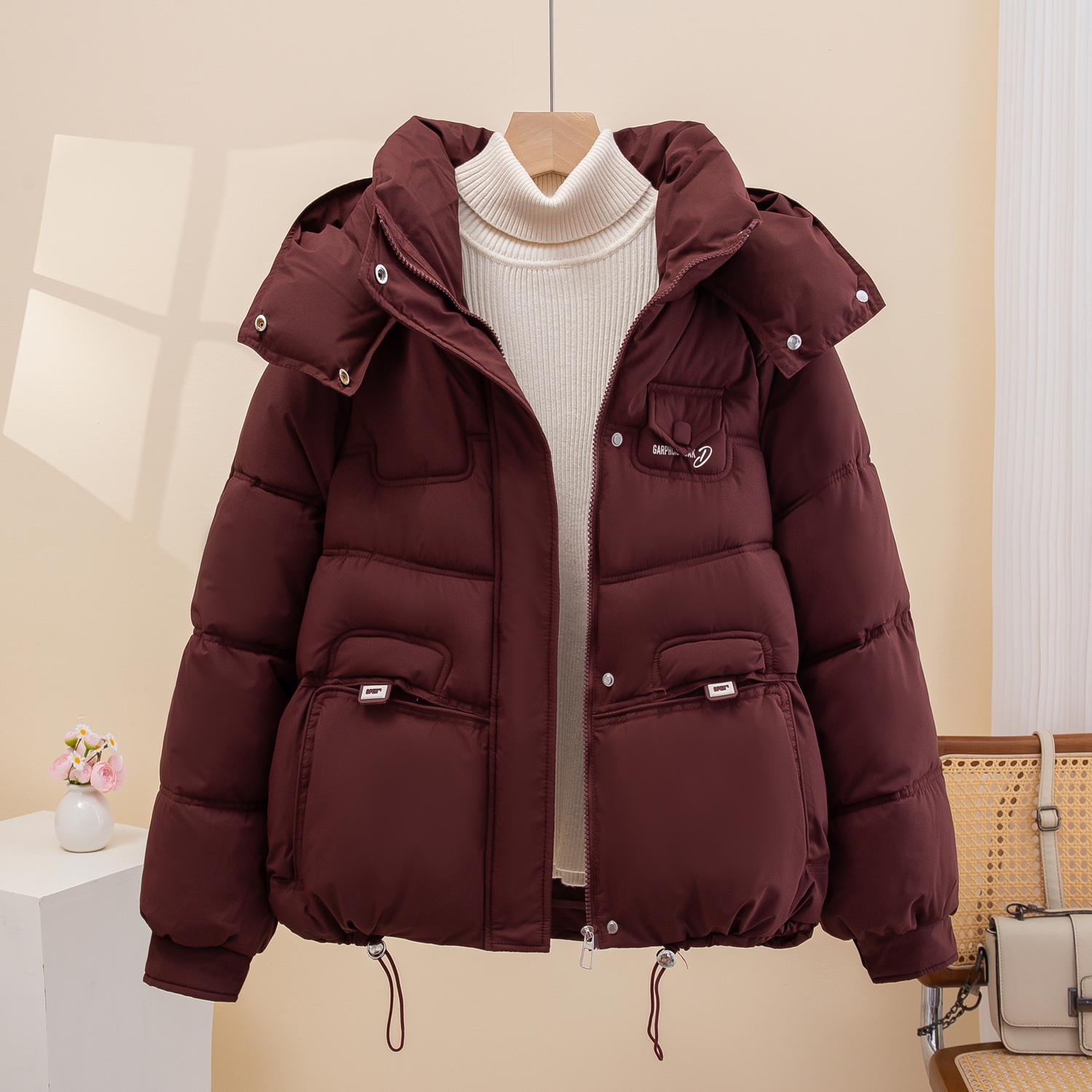 今年流行羽绒棉服女2025冬季新款爆款棉服加厚棉袄短款保暖外套潮