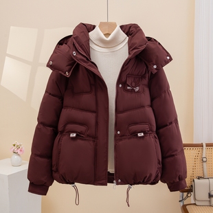 今年流行羽绒棉服女2025冬季新款爆款棉服加厚棉袄短款保暖外套潮