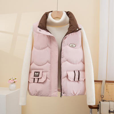 羽绒棉马甲女2025秋冬新款爆款今年流行外穿坎肩洋气时髦背心外套