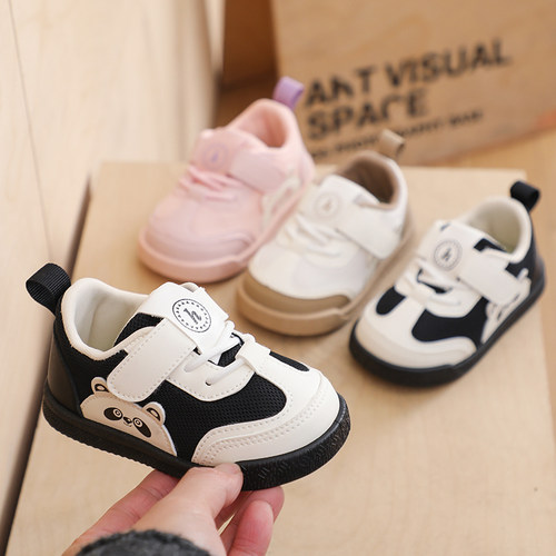 宝宝学步鞋1-3岁2春秋季软底防滑透气男女童婴幼儿舒适不掉跟童鞋