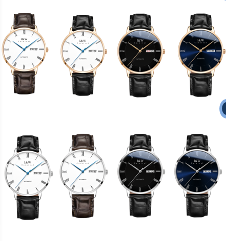 瑞士爱沃驰I&W-全自动超薄进口机芯时尚简约商务男士机械表