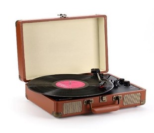 德国巴赫HY T01棕色唱片机