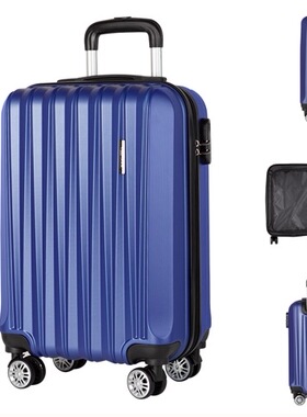 爱登堡EDENBO商务流行旅行拉杆箱 F32宝蓝色20寸