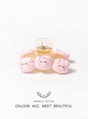 童趣小巧软萌星星饺子抓夹小号气质刘海碎发可爱夹子日常发饰品