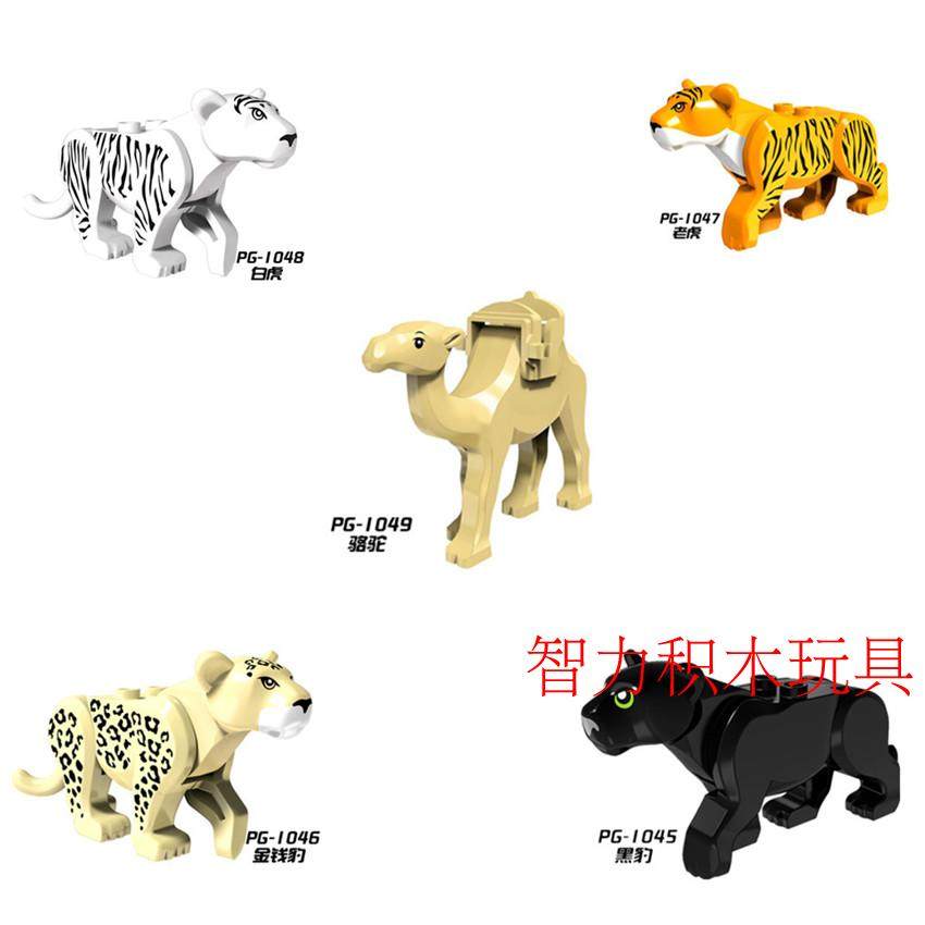 益智人仔玩具品高拼装积木塑料5