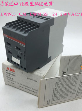 ABB原装进口绝缘监视继电器  CM-IWN.5   1SR650660R0400   现货
