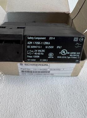 原装SCHMERSRL施迈赛安全门锁开关AZM 170SK-11ZRKA