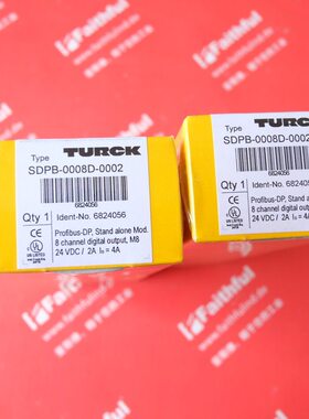 Turck 6824056 图尔克全新Pfodibus-DP模块 SDPB-0008D-0002