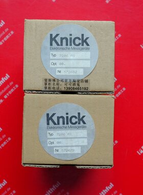 Knick 7206 A1 科伲可讯号变送模块 DC-Trennverstarker 7206A1