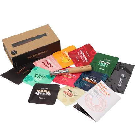 OXYFUM进口停止吸烟嘴替香烟替代抽烟辅助替烟棒大礼包套装