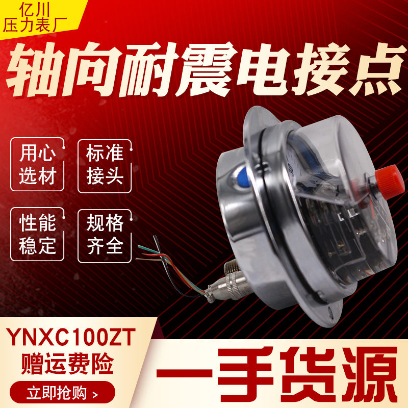 YNXC-100ZT耐震磁助式电接点压力表0-40MPA全规格名沃仪表-封面