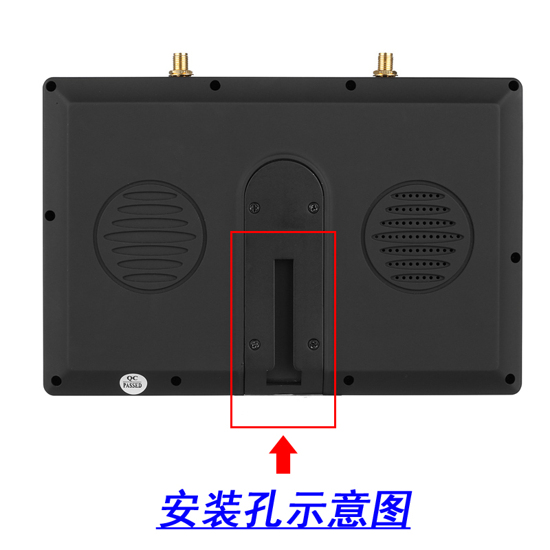 穿越机FPV小飞手显示器支架5寸7寸9寸显示屏通用标准孔位螺纹可调