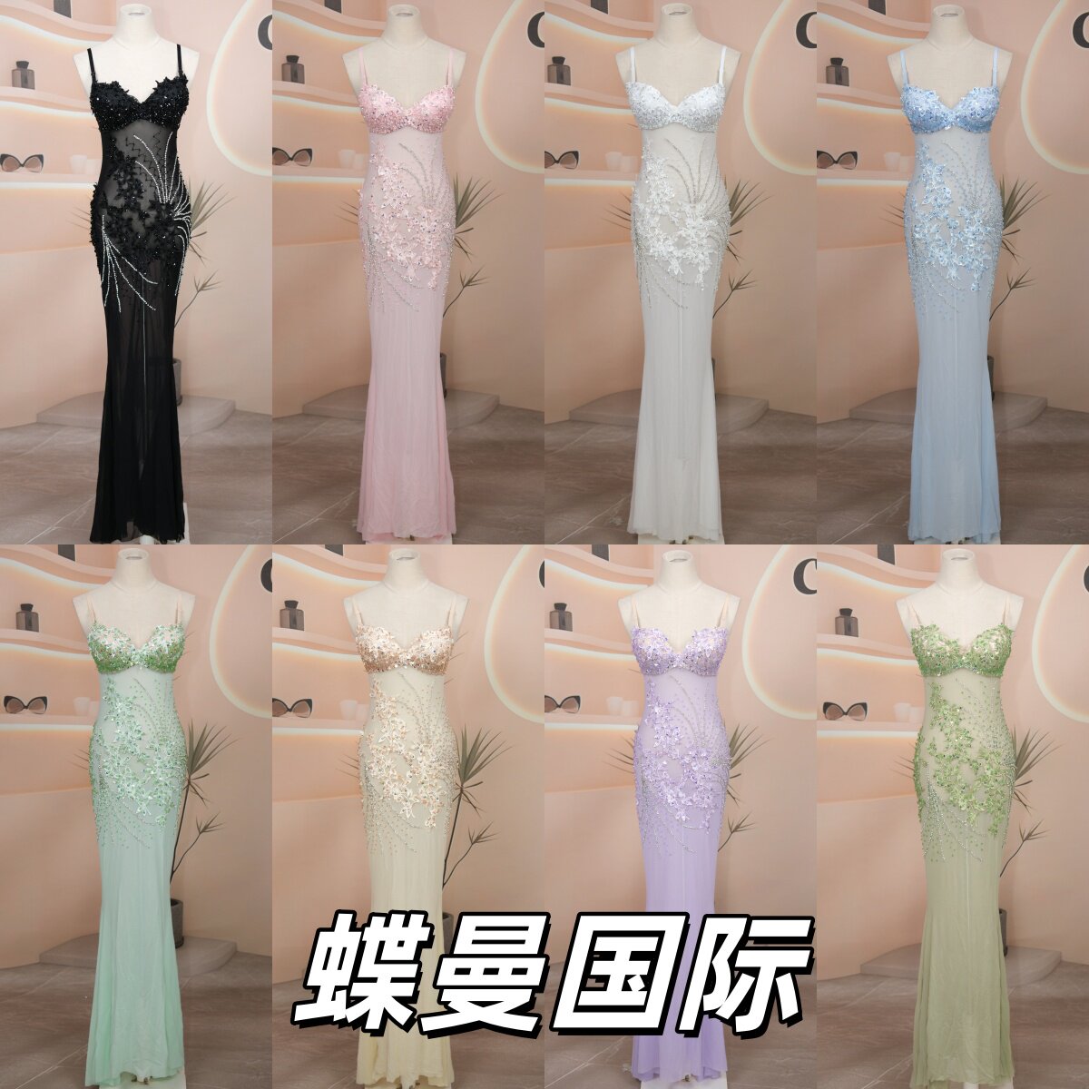 夜店酒吧KTV重工手工走秀演出服图片