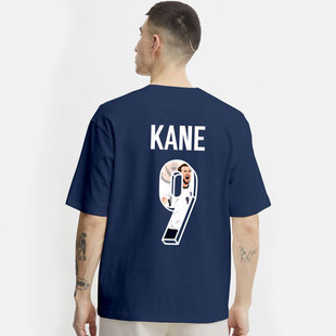 英格兰哈利凯恩球衣夏季欧洲杯足球训练服短袖宽松纯棉球星T恤