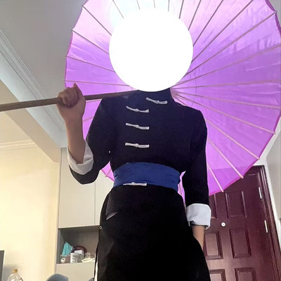 100CM加长超大号伞银魂神威神乐盗墓笔记绸布伞非油纸可地铁