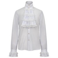 European medieval clothing, retro shirts, steampunk coats, men's uniforms, gentleman's jackets, and stage performance costumes thumbnail 4