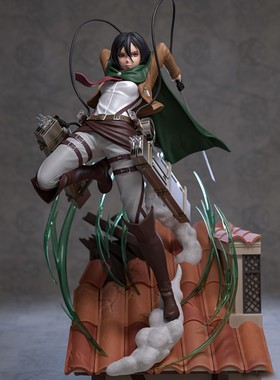 C48 三笠 阿克曼Mikasa Ackerman GK白模 手办 光固化3D打印  STL